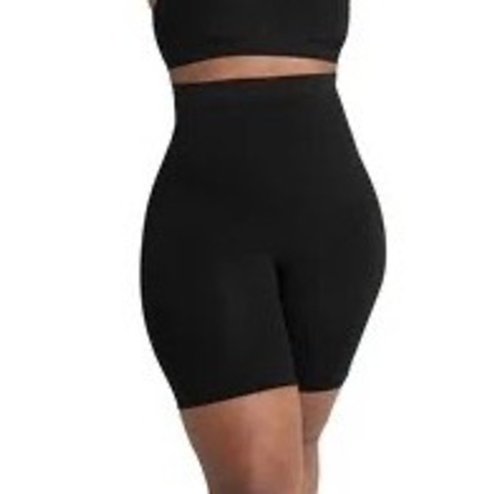 NWT Shapermint Empetua High Waisted  Black Plus Size XL/XXL Seamless Shapewear